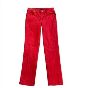 Bandolino ‘Mandie’ 5 Pocket Red Denim Jeans - Size 6